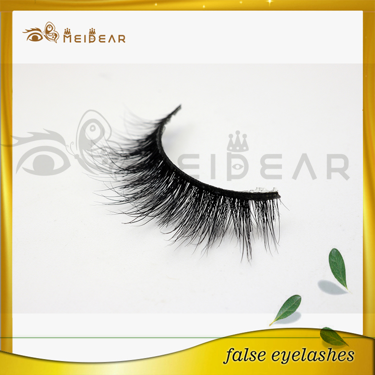 Custom charming 3d strip mink fur lashse